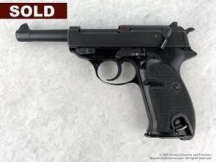 German Walther P38 9mm Luger Semi Auto Pistol - 2757