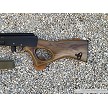 Beautifully finished original thumbhole wood stock on an Arsenal Bulgaria SA 93 rifle 