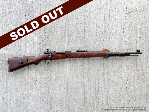 German Mauser K98 Bolt Action Rifle BCD 44 