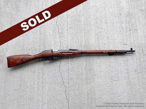 Russian Mosin Nagant M91/30 Bolt Action Rifle 