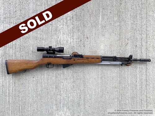 Yugoslavian M59/66 SKS Semi-Automatic Carbine Rifle 