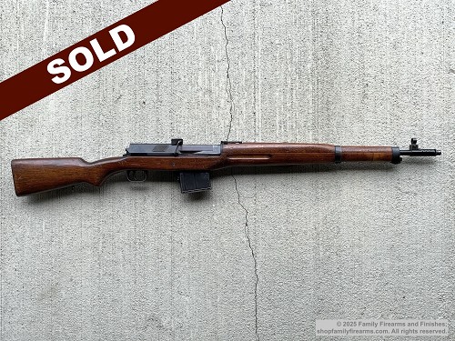 Egyptian Hakim 8mm Mauser (7.92x57) Semi Auto Rifle 