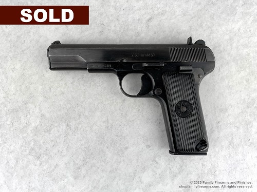 Yugoslavian Zastava M57 Tokarev Semi Auto Pistol 7.62x25 