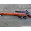 British Enfield No. 4 Mk I sporterized bolt action rifle chambered in .303 British, left side forend. 