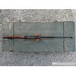 British Enfield No. 4 Mk I sporterized bolt action rifle chambered in .303 British, top profile. 
