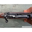 British Enfield No. 4 Mk I sporterized bolt action rifle chambered in .303 British, top action. 
