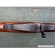 British Enfield No. 4 Mk I sporterized bolt action rifle chambered in .303 British, bottom magazine. 
