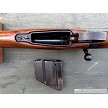 British Enfield No. 4 Mk I sporterized bolt action rifle chambered in .303 British, bottom action. 