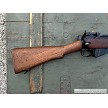 British Enfield No. 4 Mk I Bolt Action Rifle Right Side Buttstock 