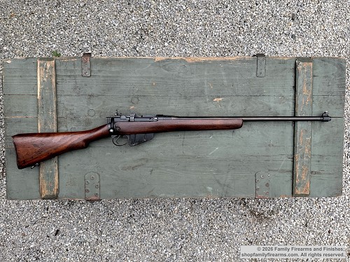 Enfield No 4 Mk I Canadian Long Branch sporterized rifle right profile 