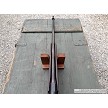 Enfield No 4 Mk I Canadian Long Branch sporterized rifle top profile of barrel bluing wear 