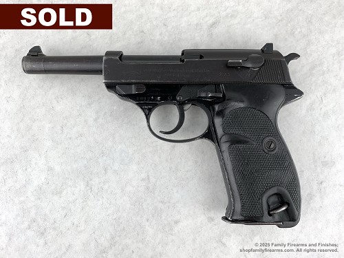 German Walther P38 9mm Luger Semi Auto Pistol 