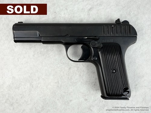 Polish TTC Tokarev Semi Auto Pistol 7.62x25 