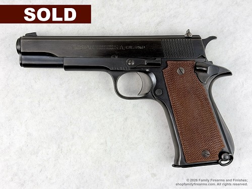 Star Model Super B 9mm Luger Semi Auto Pistol 