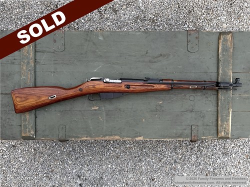 Russian Mosin Nagant M44 Izhevsk Factory Bolt Action Rifle in 7.62x54r 