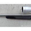 Savage 93R17 stainless bolt action rifle with black synthetic stock and Nikon Pro Staff 3-9x40 scope 