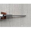 Savage 93R17 stainless bolt action rifle with black synthetic stock and Nikon Pro Staff 3-9x40 scope 
