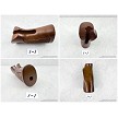 FIE Arminius HW-38 Revolver Wood Target Grips with Thumb Rest Number 1-1 