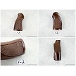 FIE Arminius HW-38 Revolver Wood Target Grips with Thumb Rest Number 1-2 