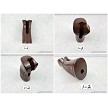FIE Arminius HW-38 Revolver Wood Target Grips with Thumb Rest Number 1-2 