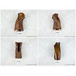 FIE Arminius HW-38 Revolver Wood Target Grips with Thumb Rest Number 1-4 