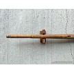 Bottom profile of the unissued military surplus Finnish Mosin Nagant M39 wood stock and handguard 