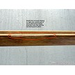 Side profile of the unissued military surplus Finnish Mosin Nagant M39 wood stock and handguard 