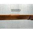 Side profile of the unissued military surplus Finnish Mosin Nagant M39 wood stock and handguard 