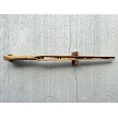 Top profile of the unissued military surplus Finnish Mosin Nagant M39 wood stock and handguard 