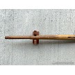 Bottom profile of the unissued military surplus Finnish Mosin Nagant M39 wood stock and handguard 
