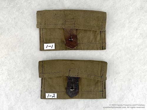 Russian Wartime Simplified Cloth Ammo Pouch Mosin, SVT 