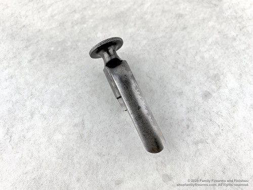 Original Hungarian Mosin M52 or M48 military surplus Mosin-Nagant rifle bolt cocking piece. 