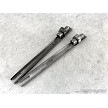 Full view of an original Hungarian Mosin M52 or M48 military surplus rifle bolt connector bar. 