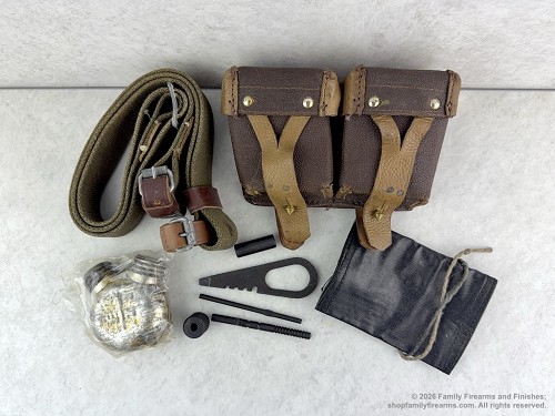 Mosin Nagant Rifle Accessory Kit with Sling, Ammo Pouch, Oil Bottle, Small Tools and Pouch 