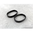 Steel military surplus Izzy marked rifle barrel bands for Mosin Nagant Rifles. 