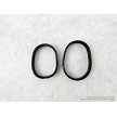 Steel military surplus Tula marked rifle barrel bands for Mosin Nagant Rifles. 