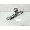 Original military surplus Tula Star Mosin Nagant steel bolt body with straight handle #781 