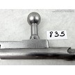 Original military surplus Early Tula Hammer Mosin Nagant steel bolt body with straight handle #835 
