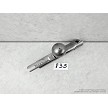 Original military surplus Early Tula Hammer Mosin Nagant steel bolt body with straight handle #835 