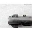 Close up of the Izhevsk bow arsenal marking on the military surplus Mosin Nagant bolt head 