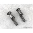 Original military surplus early-cutout Mosin-Nagant rifle bolt cocking piece. 