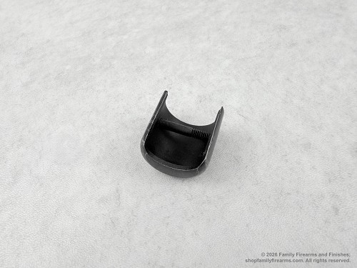 Mosin Nagant stock nose cap with mounting screw. 