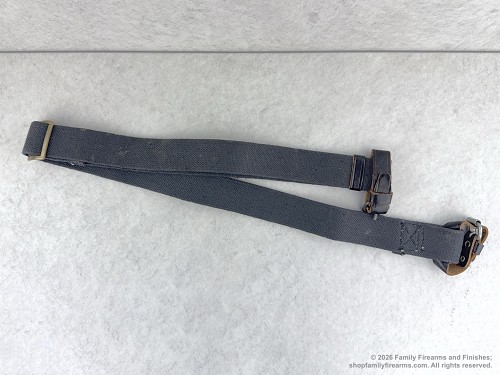 Mosin Nagant Rifle Navy Sling with Dog Collars 