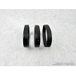 Bottom view of the original Soviet Tula arsenal marked rear barrel band for Mosin Nagant rifles. 