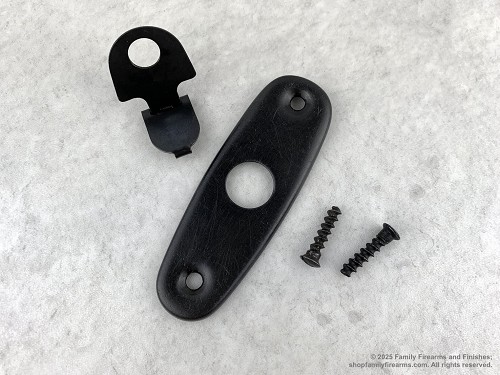 SKS Rifle Complete Buttplate Set with Trapdoor and Screws 