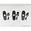 SKS Rifle Complete Buttplate Set with Trapdoor and Screws 