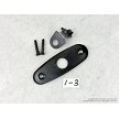 SKS Rifle Complete Buttplate Set with Trapdoor and Screws 