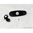 SKS Rifle Complete Buttplate Set with Trapdoor and Screws 